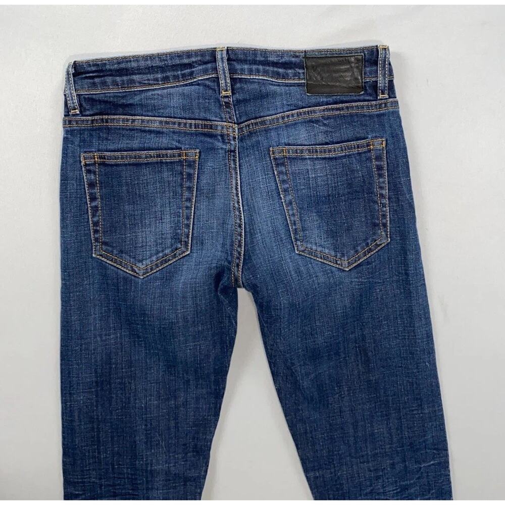R13 Boy Skinny Made In Italy Crop Jeans R13WM0086-59 Women's Size 24 EUC! - Picture 5 of 5